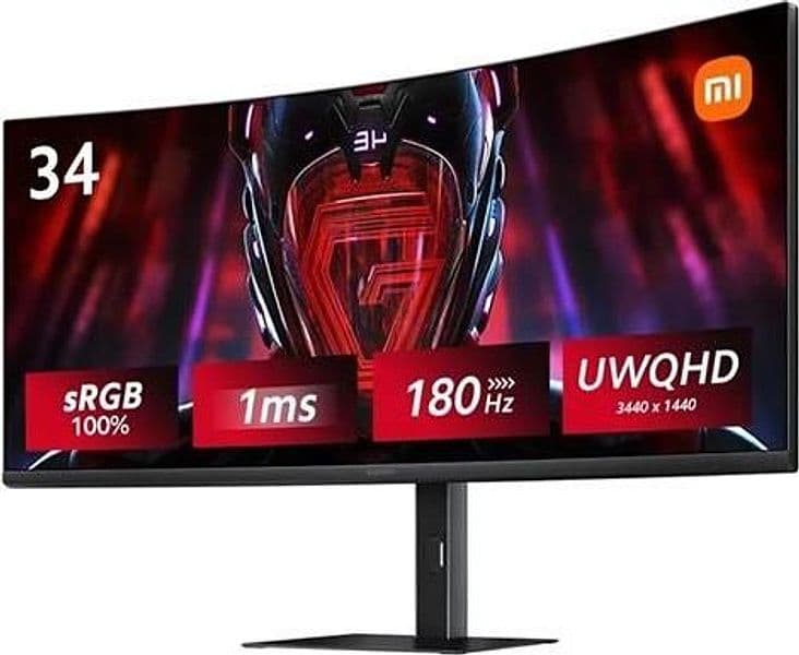 Xiaomi curved gaming g34wqi monitor 34 wqhd ips 1ms 180hz rgb freesync ela5454eu - 6941948702097 in eWeki - Napoli, commercioVirtuoso.it