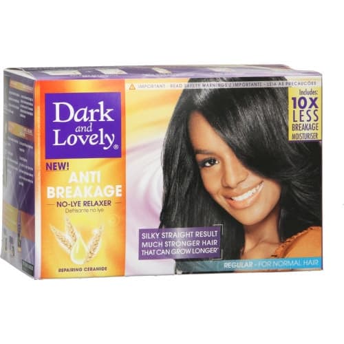 DARK & LOVELY ANTI-BREAKAGE RELAXER KIT REGULAR STIRAGGIO PER CAPELLI in Liscianti Agbon - Martinsicuro, commercioVirtuoso.it