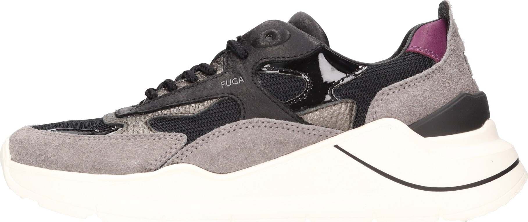 D.A.T.E.-Sneakers-Nero-da-donna