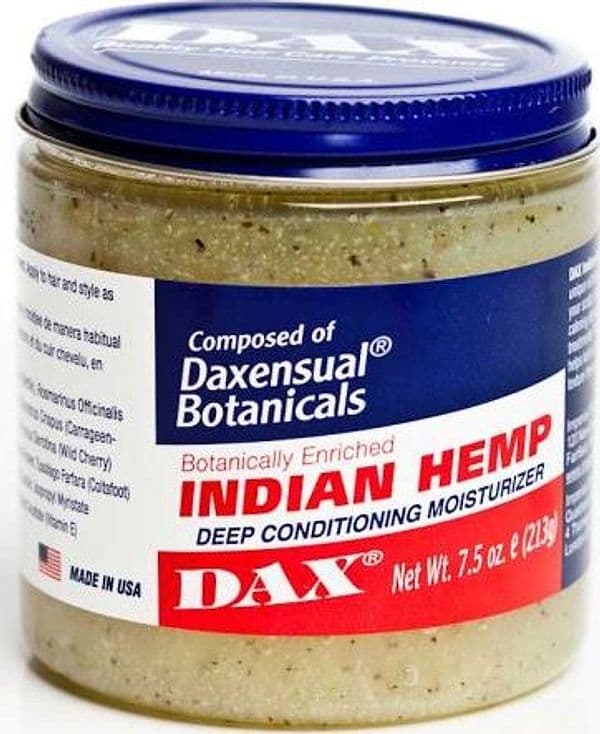 DAX INDIAN HEMP COMPOSED OF DAXENSURL BOTANICALS BRAIDS ,TWIST & LOCS DEEP CONDITIONING MOISTURIZER PER CAPELLI in Shampoo e balsamo Agbon - Martinsicuro, commercioVirtuoso.it