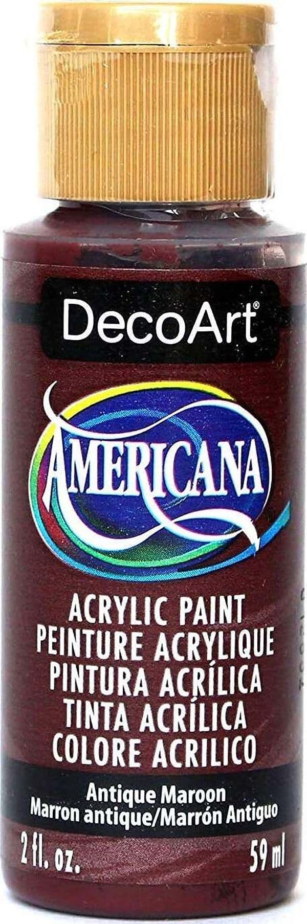 DecoArt-Americana-Acrilico-Multiuso-Vernice,-Antico-Maroon