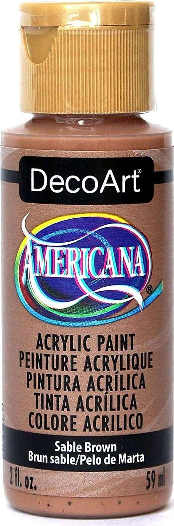 DecoArt-Americana-Acrilico-Multiuso-Vernice,-Sable-Brown