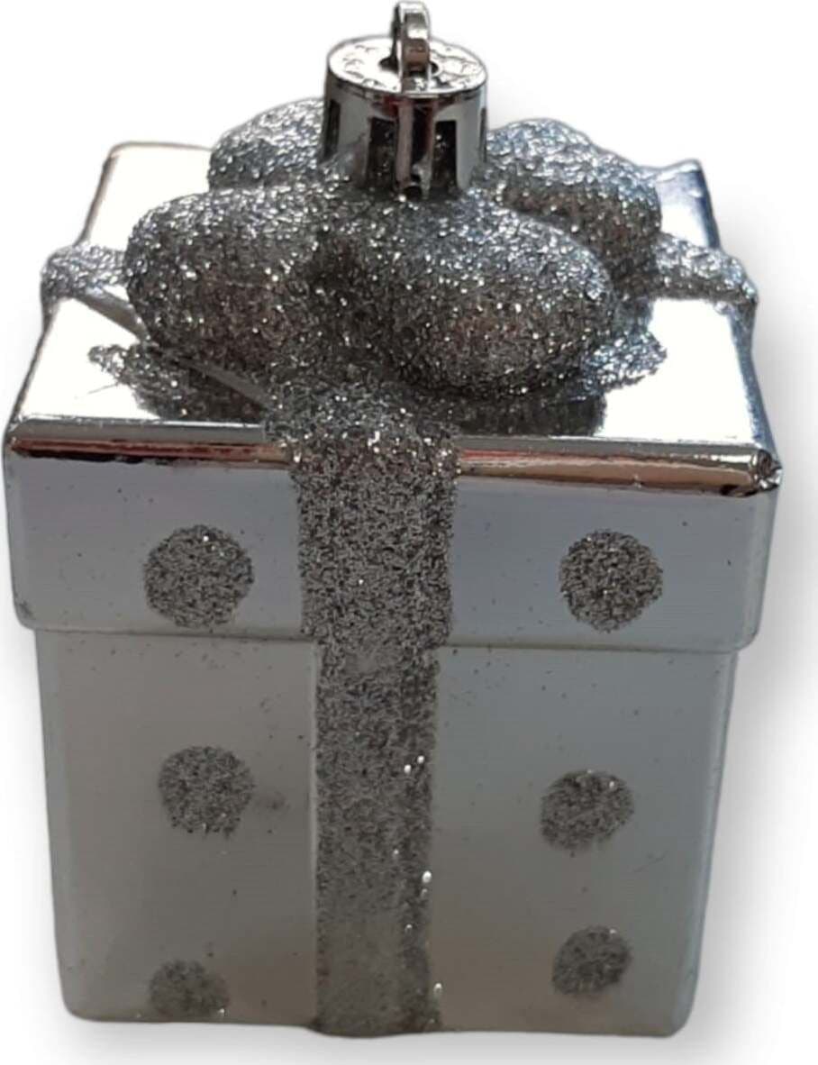 Decorazione-per-albero-di-natale-pacchetti-regalo-argento-Ciao-Srl