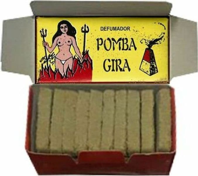 Defumador Pomba Gira Incenso Esoterico Astuccio Da 20 Pz. Incenso Tipico Afro-Brasiliano Tradizionale in Incenso Agbon - Martinsicuro, commercioVirtuoso.it