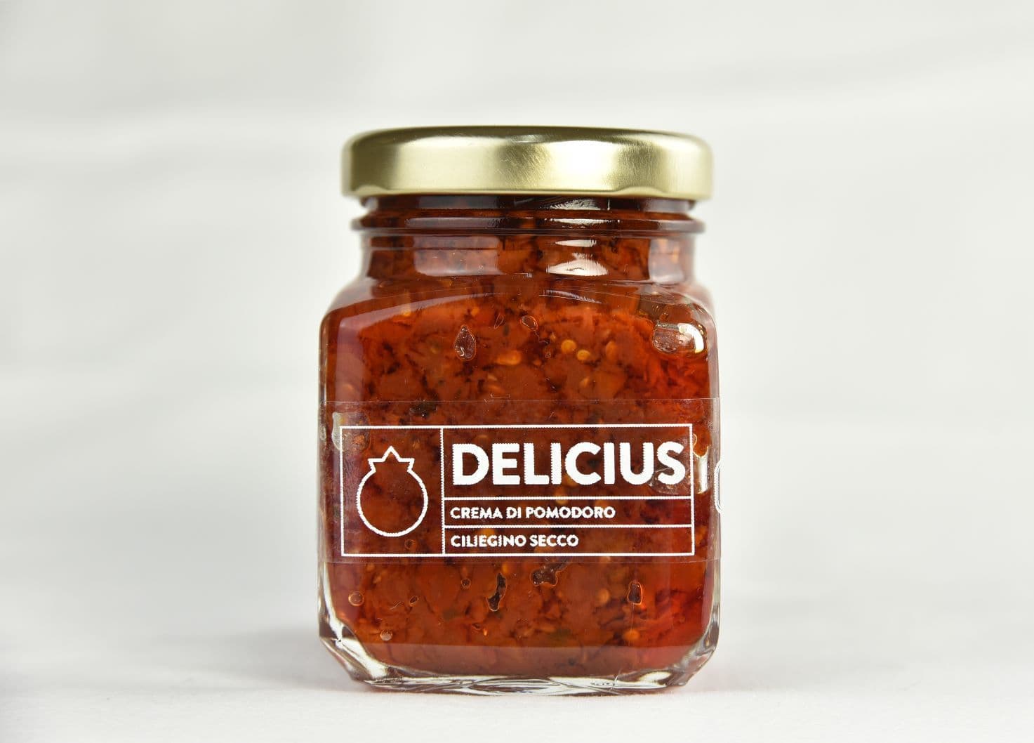 Santacroce - Delicious crema di pomodoro ciliegino secco sott'olio 110 gr in Polpa Sicilya - Messina, commercioVirtuoso.it