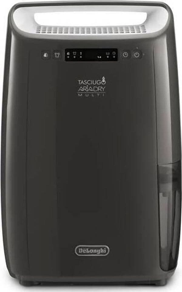 De'longhi-dexd216f-tasciugo-deumidificatore-per-eliminare-l'umidità,-asciugabiancheria,-doppio-sistema-filtrazione-aria,-16l/giorno,-display-digitale,-silenzioso,-maniglia-e-ruote,-timer