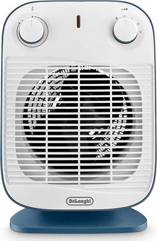 DeLonghi-HFS50B20GR-Termoventilatore-Ceramico-Silenzioso-e-Leggero-IP21-Color-Avio