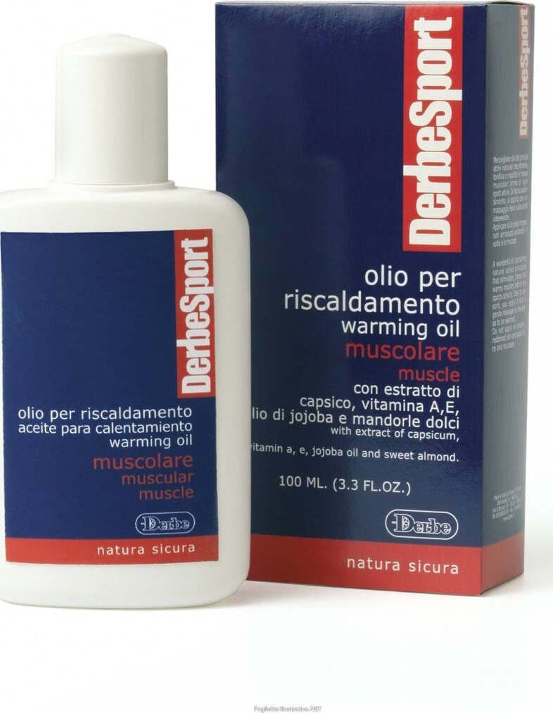 DERBE-SPORT-OLIO-PER-RISCALDAMENTO-MUSCOLARE-100-ml-Derbe