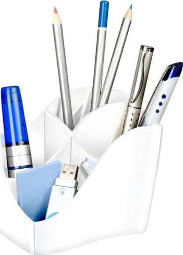 Desktop organizer Ellypse extra strong - bianco - 118x89 H98mm - CEP Cancelleria e prodotti per ufficio/Archivio ufficio e accessori per scrivania/Accessori da scrivania e archiviazione/Vaschette portacorrispondenza Eurocartuccia - Pavullo, Commerciovirtuoso.it