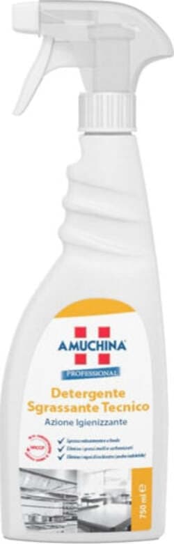Detergente sgrassante tecnico - 750 ml - Amuchina Professional Casa e cucina/Detergenti e prodotti per la pulizia/Detergenti per la casa/Detergenti multiuso Eurocartuccia - Pavullo, Commerciovirtuoso.it