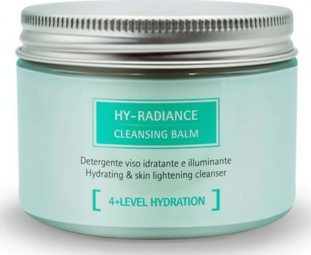 Detergente Viso Idratante E Illuminante Hy-Radiance Cleansing Balm 140 Ml Formula Con 25% Puro Olio Di Mandorle Dolce E Burri Vegetali Elevata Capacità Struccante E Detergente Illuminante per Pelli Luminose Histomer in Gel detergenti Beauty Sinergy F&C - Treviso, commercioVirtuoso.it