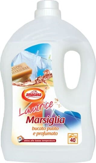 Detersivo liquido Lavatrice - marsiglia - 3 L - Amacasa Casa e cucina/Detergenti e prodotti per la pulizia/Detergenti per la casa/Detergenti multiuso Eurocartuccia - Pavullo, Commerciovirtuoso.it