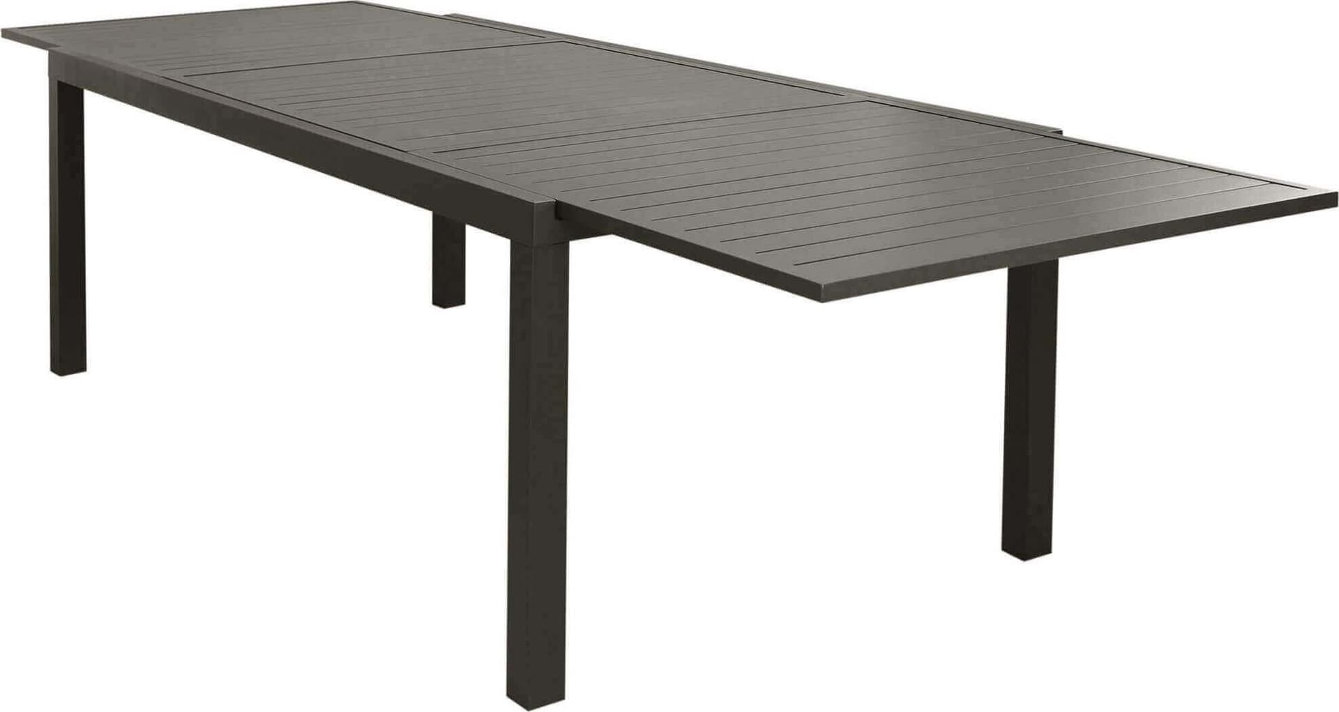 DEXTER---tavolo-da-giardino-allungabile-in-alluminio-200/300x100-Taupe-Milani-Home