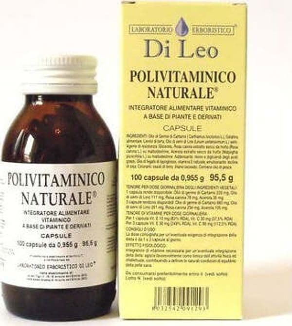 Di-Leo-Polivitaminico-naturale-100-capsule-Integratore-Alimentare