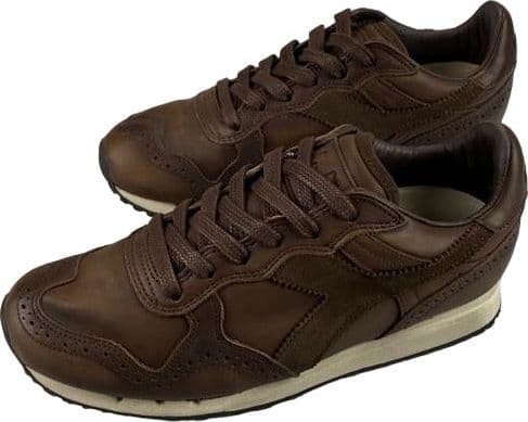 Scarpa uomo Diadora Heritage - Sneaker Trident Brogue - Brown Java