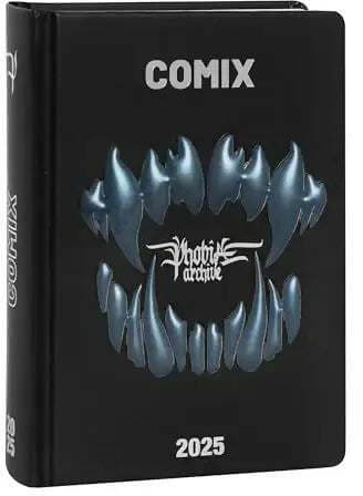 Diario 2024-2025, 16 mesi, medium comix limited ed. phobia in Diari quaderni e block notes Cartoleria Deja Vu - Crotone, commercioVirtuoso.it