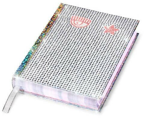 Diario Scuola 16 Mesi, Chiara Ferragni, 2023-2024, Argento Con Strass in Diari quaderni e block notes Cartoleria Deja Vu - Crotone, commercioVirtuoso.it