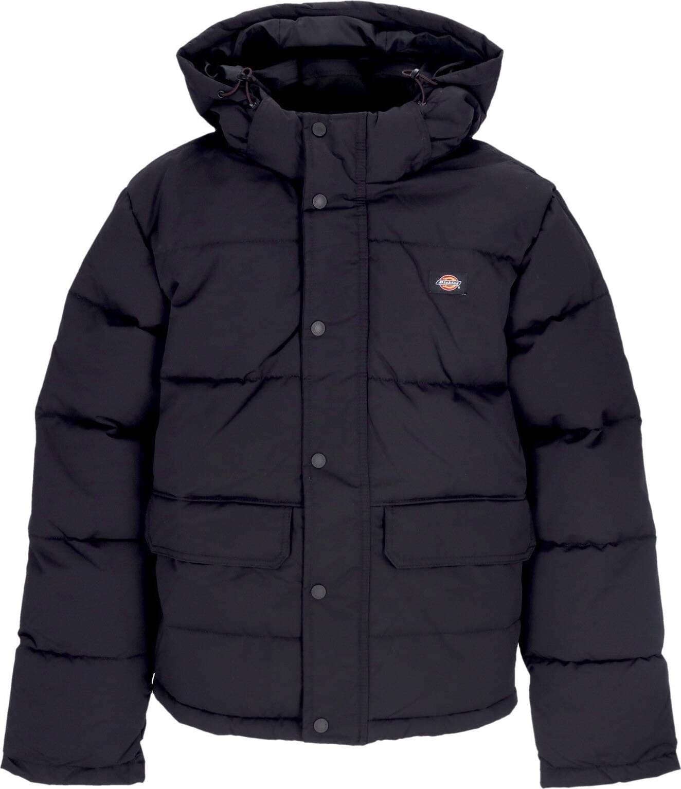 DICKIES-Piumino-Uomo-Glacier-View-Puffer-Black-da-uomo