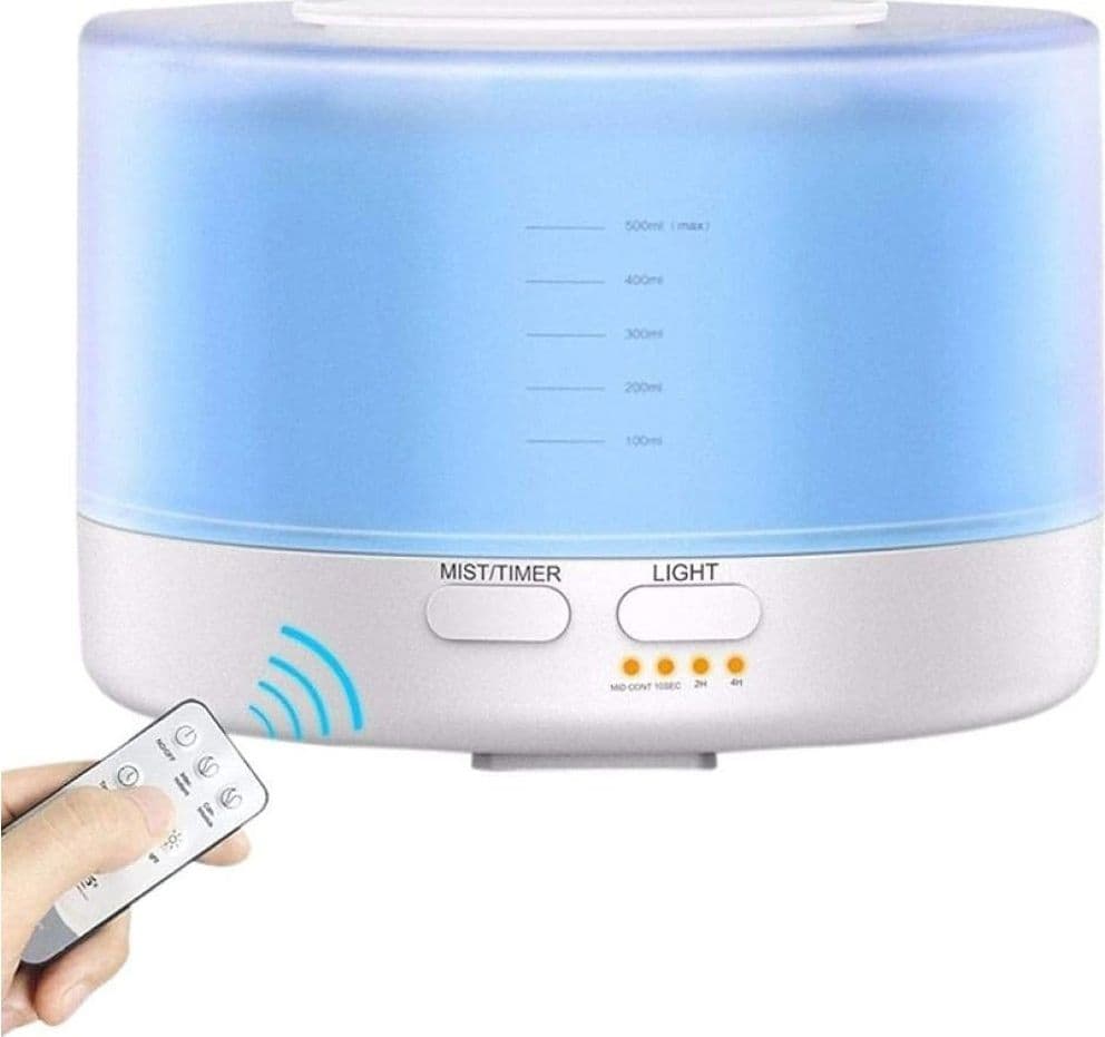 DIFFUSORE AROMI 4IN1 UMIDIFICATORE BIANCO AMBIENTE RGB AROMATERAPIA ULTRASUONI Trade Shop italia - Napoli, Commerciovirtuoso.it
