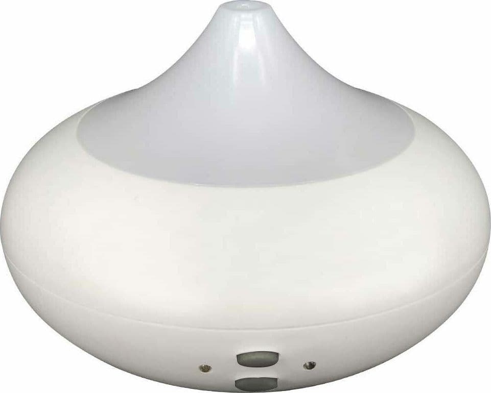 DIFFUSORE AROMI USB LUCE LED 8 COLORI AROMATERAPIA OLIO PROFUMATO BIANCO 140ML