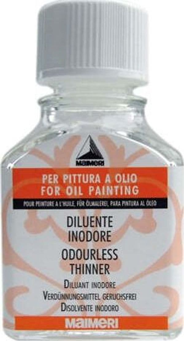 Diluente inodore - 75 ml - Maimeri Giochi e giocattoli/Attività creative/Accessori per disegnare e colorare/Pittura/Acquarelli Eurocartuccia - Pavullo, Commerciovirtuoso.it