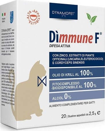 DIMMUNE F 20 bustine da 2,5 ml Dynamopet