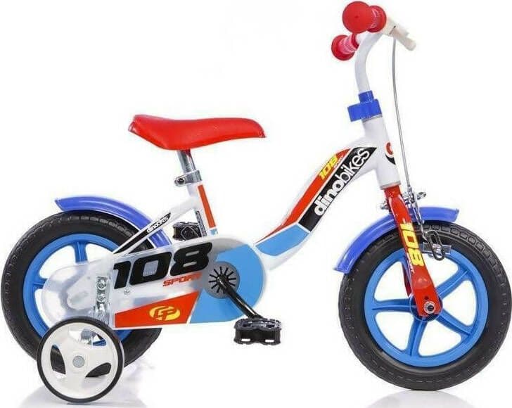 Dino Bikes Bicicletta Bambino Bambina 10 Pollici Rotelle Incluse + 2/4 Anni Bici Da Bimbo Bimba Giochi e giocattoli/Sport e giochi all'aperto/Biciclette e tricicli/Bici per bambini Mondo Bimbo - Bagnara Calabra, Commerciovirtuoso.it