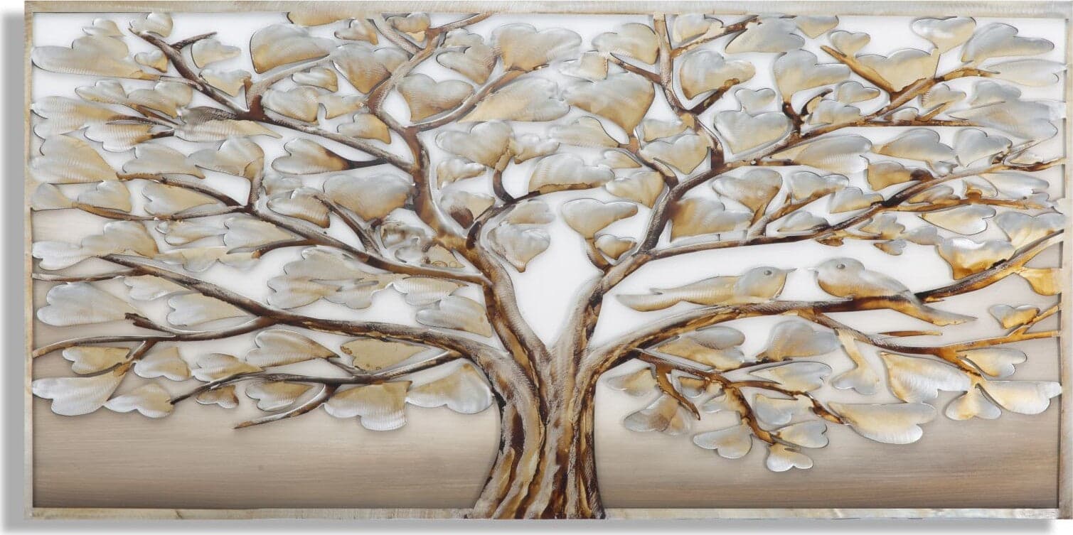 Dipinto Alluminio Albero -A-Cm 120X3,8X60 Casa e cucina/Decorazioni per interni/Arte/Dipinti Led Mall Home - Napoli, Commerciovirtuoso.it