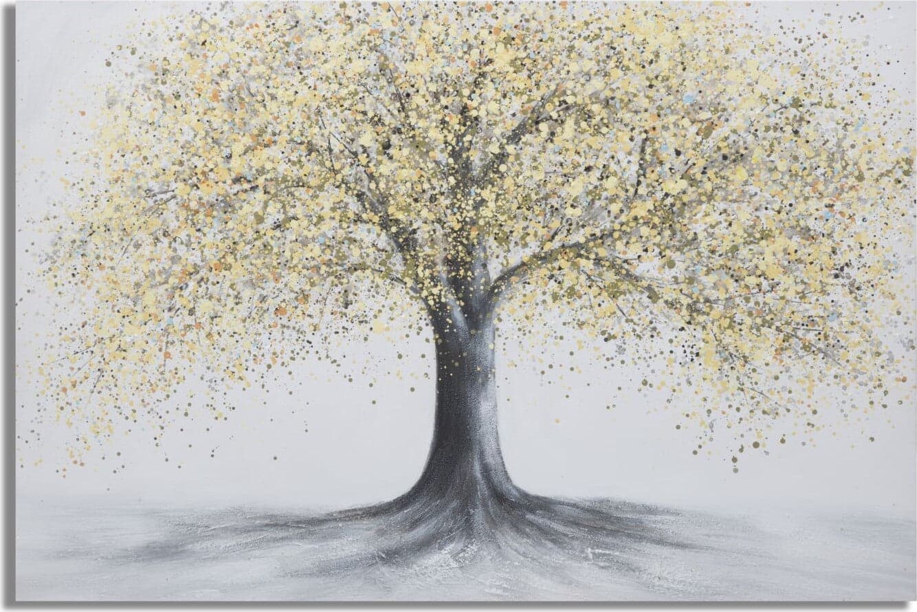 Dipinto Su Tela Tree Simple -B- Cm n120X3,8X80 Casa e cucina/Decorazioni per interni/Arte/Dipinti Led Mall Home - Napoli, Commerciovirtuoso.it