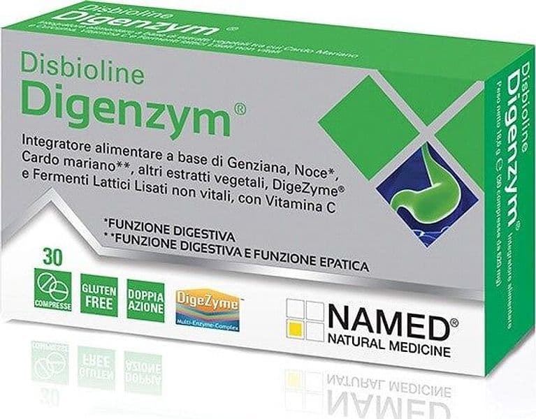 Disbioline-Digenzym®-integratore-alimentare-30-compresse-Named