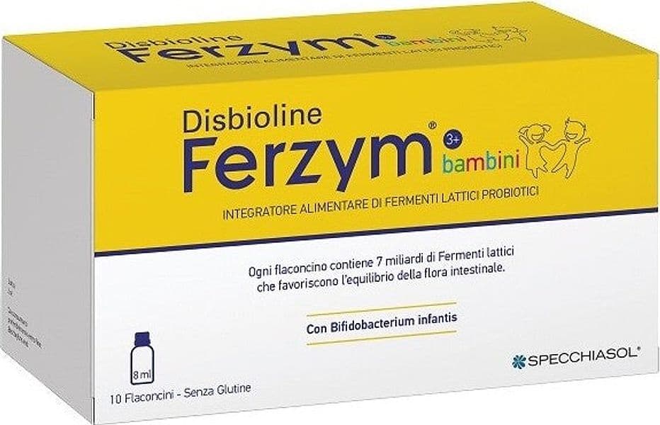 DISBIOLINE-FERZYM-BAMBINI-10-FLACONCINI-DA-8-ML
