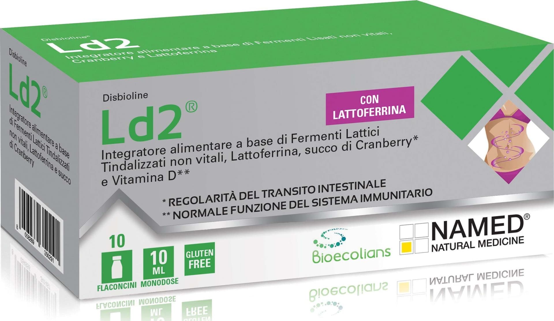 Disbioline-Ld2-integratore-alimentare-10-flaconcini-Named