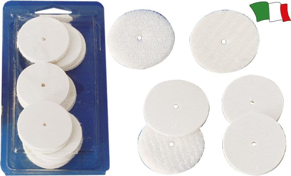 Dischetto Asola Velcro 20Pz Asola+Gancio in Adesivi da cucito Ebricowill - Palermo, commercioVirtuoso.it