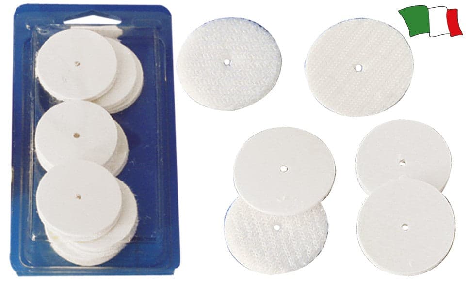 Dischetto Asola Velcro 20Pz Asola+Gancio in Adesivi da cucito Ebricowill - Palermo, commercioVirtuoso.it