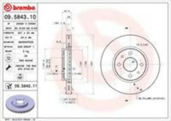 Dischi freno fiat panda 2012 anteriore Brembo in Dischi freni Givad Ricambi Auto - Milazzo, commercioVirtuoso.it