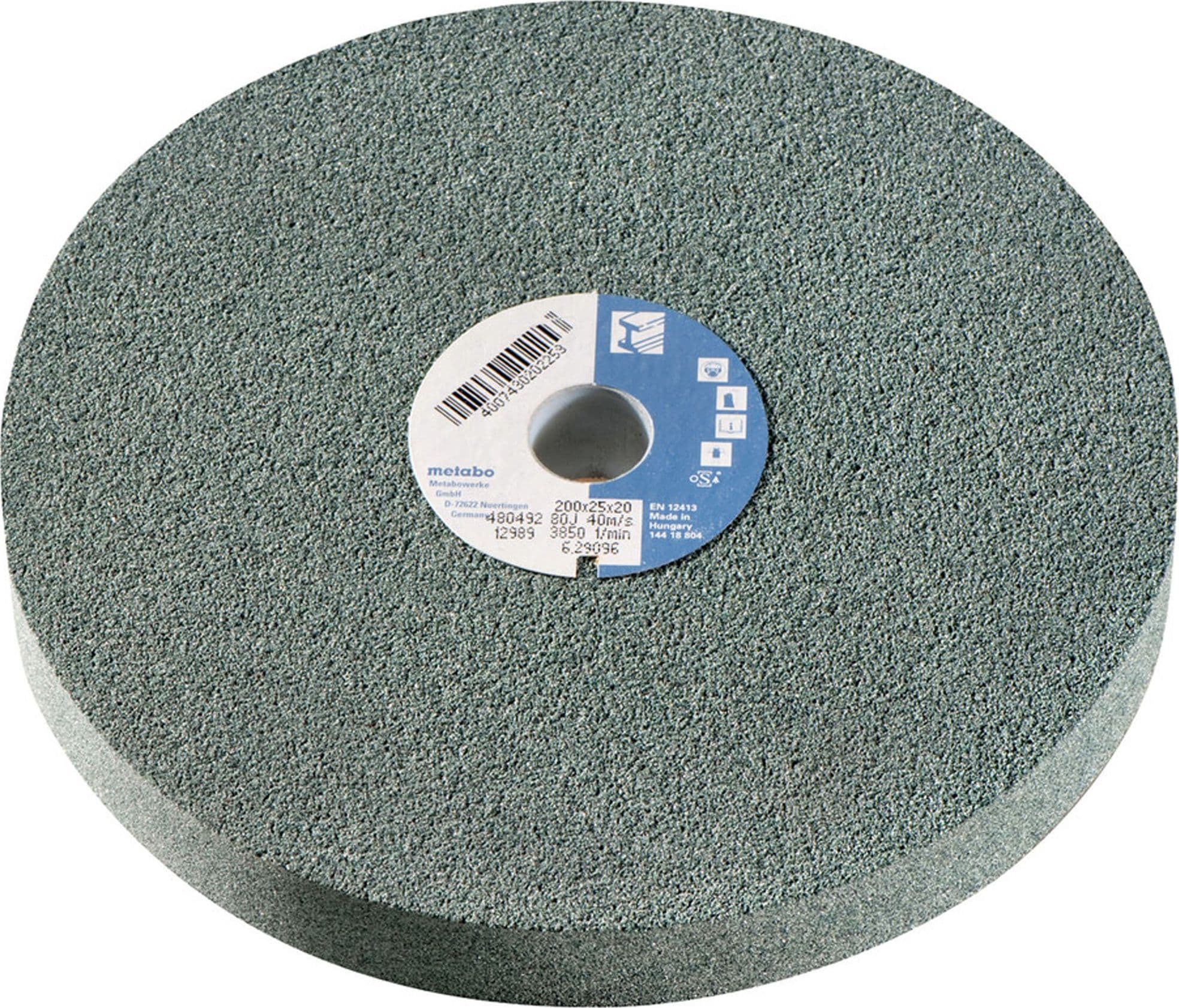 DISCO MOLA DA BANCO ABRASIVA GRANA 80 SMERIGLIATRICE 150X25X32 AFFILA UTENSILI