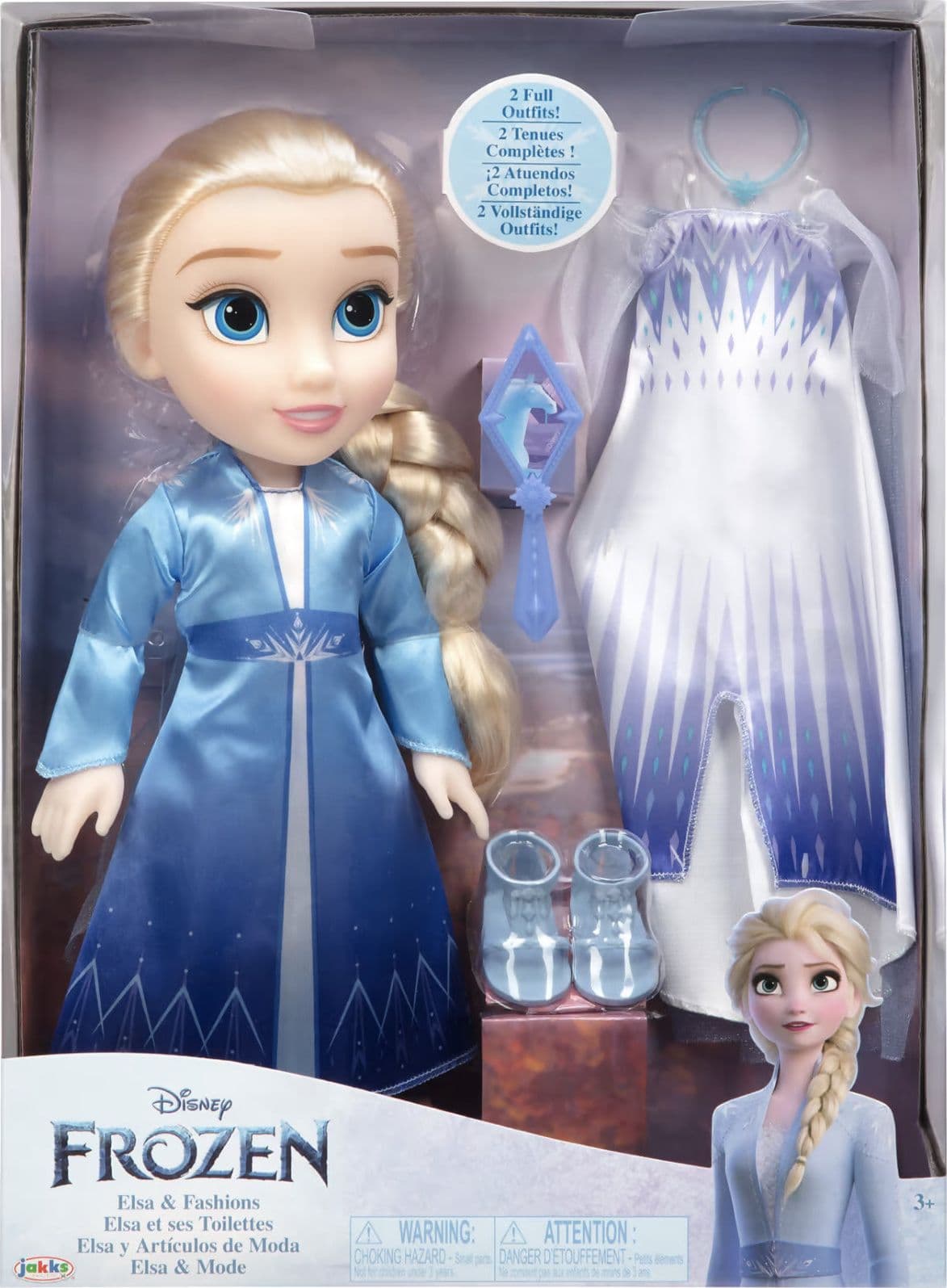 Disney Frozen Bambola Da 38 Cm Di Elsa Con Accessori in Bambole Fashion Cartoleria Deja Vu - Crotone, commercioVirtuoso.it