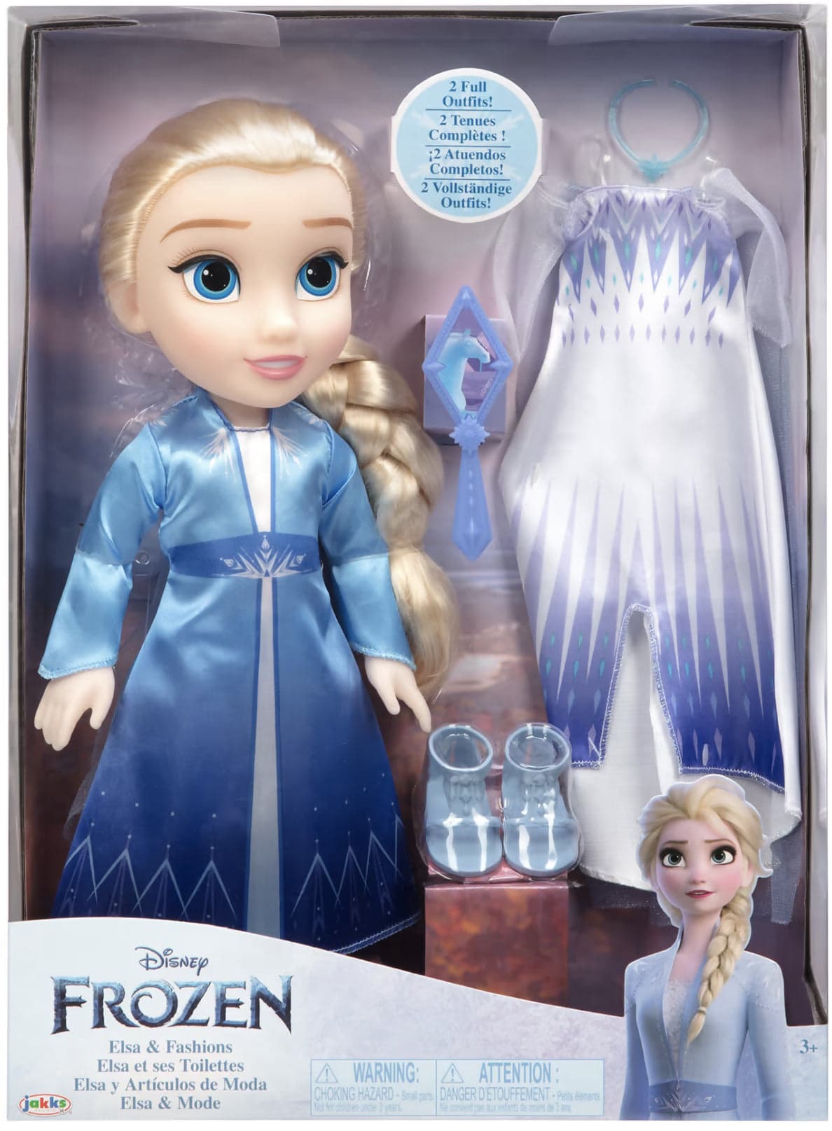 Disney Frozen Bambola Da 38 Cm Di Elsa Con Accessori in Bambole Fashion Cartoleria Deja Vu - Crotone, commercioVirtuoso.it