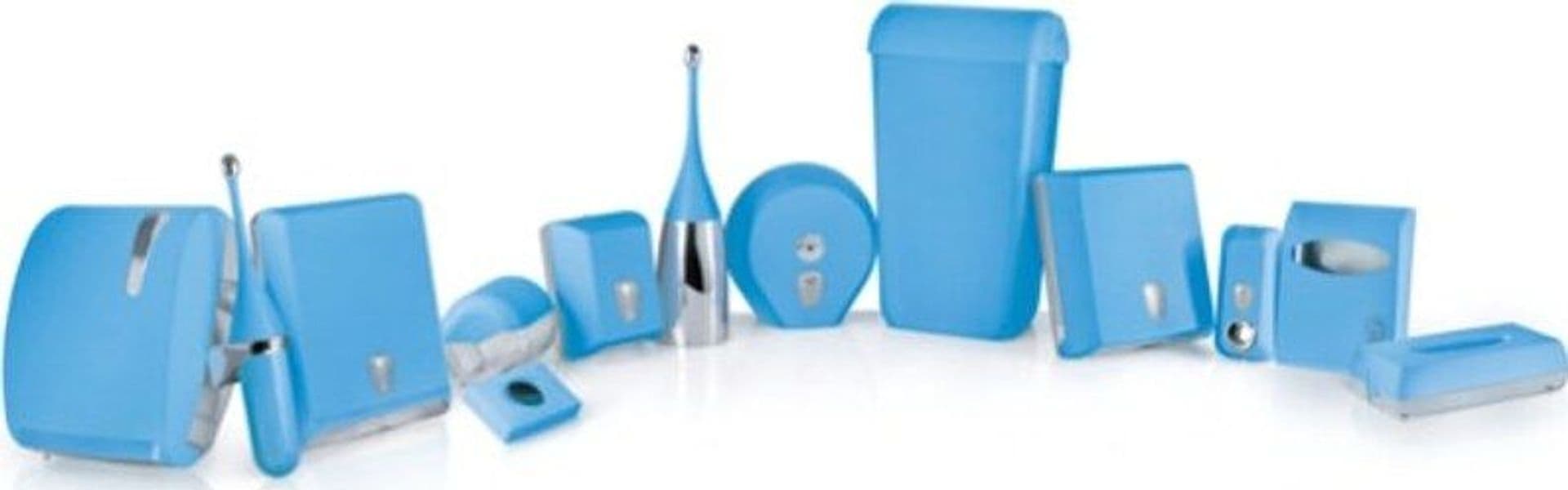 Dispenser asciugamani piegati Soft Touch - 29x10 5x30 5 cm - azzurro - Mar Plast Commercio Industria e Scienza/Forniture sanitarie e igieniche/Prodotti di carta/Asciugamani di carta Eurocartuccia - Pavullo, Commerciovirtuoso.it