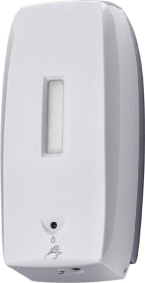 Dispenser automatico Basica per sapone liquido - capacitA' 0 5 L - bianco - Medial International Casa e cucina/Bagno/Accessori per il bagno/Dosatori e porta accessori/Dosatori per sapone liquido Eurocartuccia - Pavullo, Commerciovirtuoso.it
