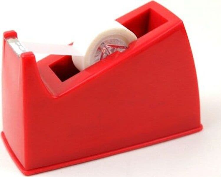 Dispenser da banco - nastri 33 mt - rosso - Starline Cancelleria e prodotti per ufficio/Archivio ufficio e accessori per scrivania/Nastri colle elastici e graffette/Adesivi e colle/Colle Eurocartuccia - Pavullo, Commerciovirtuoso.it