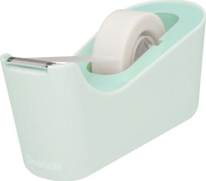 Dispenser da tavolo C 18 - 19 mm x 33 mt - 1 rotolo - menta - Scotch Magic Cancelleria e prodotti per ufficio/Archivio ufficio e accessori per scrivania/Accessori da scrivania e archiviazione/Portaoggetti e portablocchi da scrivania/Dispenser per nastro adesivo Eurocartuccia - Pavullo, Commerciovirtuoso.it