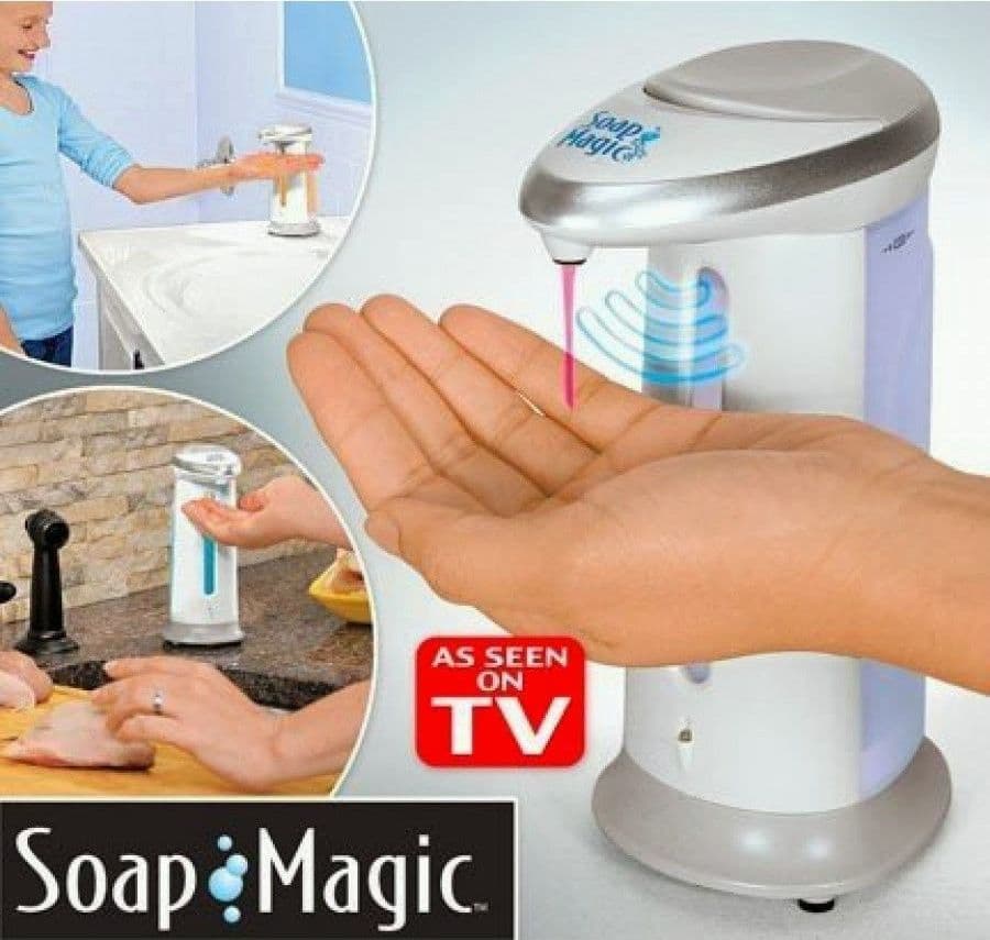 Dispenser Erogatore Dosatore Sapone Automatico Infrarossi Con Fotocellula Casa e cucina/Bagno/Accessori per il bagno/Dosatori e porta accessori/Dosatori per sapone liquido Trade Shop italia - Napoli, Commerciovirtuoso.it