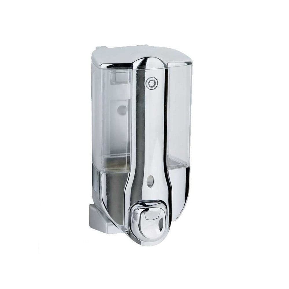 Dispenser erogatore per sapone o gel 350 ml a pulsante pressione abs in Dosatori per sapone liquido BagnoClic.it - Pregnana Milanese, commercioVirtuoso.it