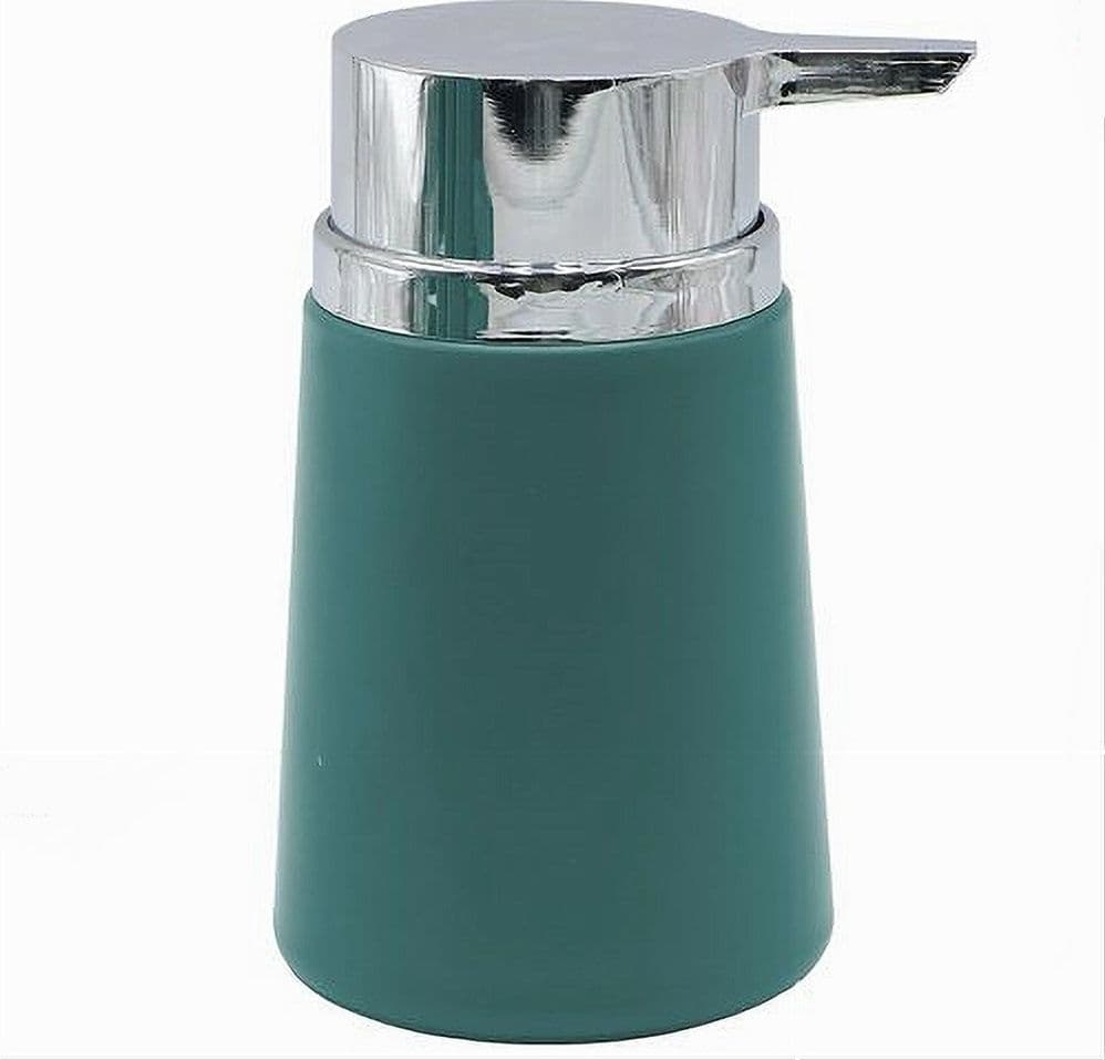 DISPENSER PORTA SAPONE LIQUIDO ACCESSORI ARREDO DA BAGNO VERDE IN PLASTICA 69982 in Dosatori per sapone liquido Trade Shop italia - Napoli, commercioVirtuoso.it
