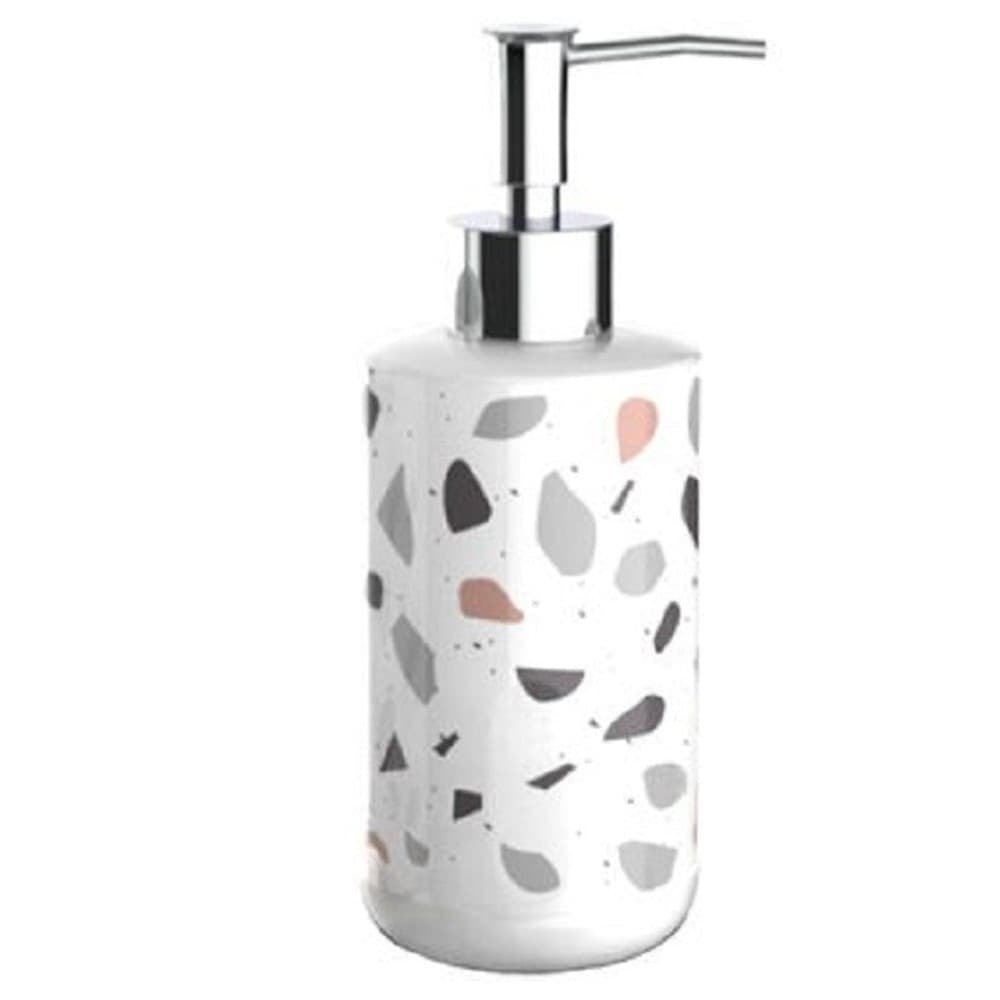 Dispenser Porta Sapone Liquido Graniglia Bianco Multicolore Arredo Bagno 69834 Casa, arredamento e bricolage > Accessori Bagno > Dispenser Sapone Trade Shop italia - Napoli, Commerciovirtuoso.it
