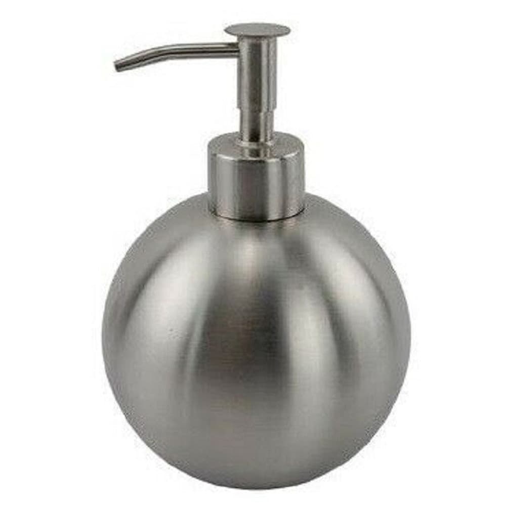 Dispenser Porta Sapone Liquido Portasapone Metallo Satinato Sfera Elegante 69458 in Dosatori per sapone liquido Trade Shop italia - Napoli, commercioVirtuoso.it