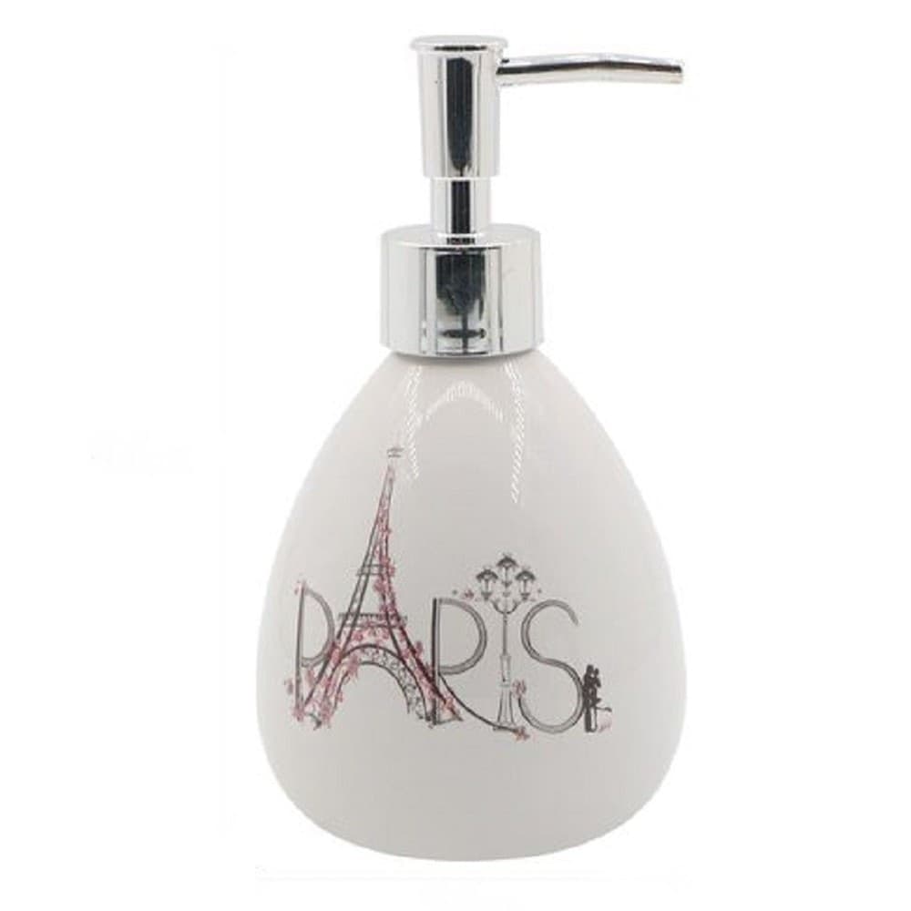 Dispenser Porta Sapone Liquido Scritta Paris Portasapone Accessorio Bagno 87035 Casa e cucina/Bagno/Accessori per il bagno/Dosatori e porta accessori/Dosatori per sapone liquido Trade Shop italia - Napoli, Commerciovirtuoso.it