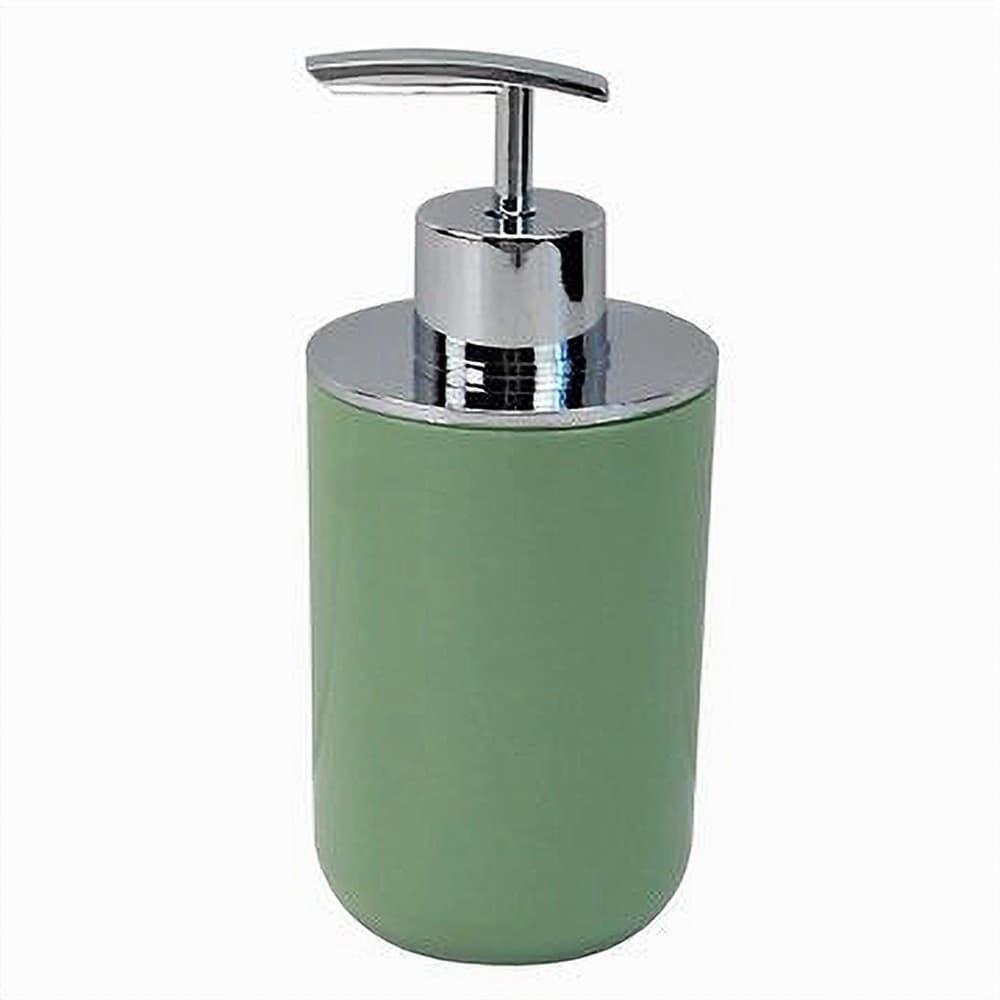 DISPENSER PORTA SAPONE LIQUIDO VERDE SILVER PER RICAMBIO ACCESSORIO BAGNO 79874 in Dosatori per sapone liquido Trade Shop italia - Napoli, commercioVirtuoso.it