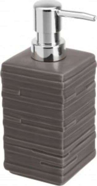 Dispenser Sapone, Marrone, 7 x 7 x 16 cm in Dosatori per sapone liquido BagnoClic.it - Pregnana Milanese, commercioVirtuoso.it